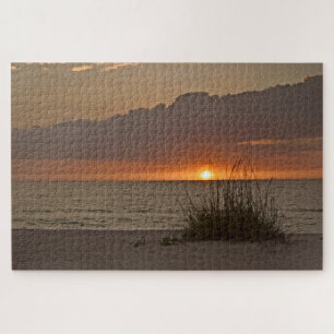 Sonnenuntergang an der Golfküste von Florida - 20x Puzzle