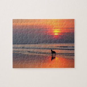 Sonnenuntergang an der Irischen See - 8x10 - 110 S Puzzle