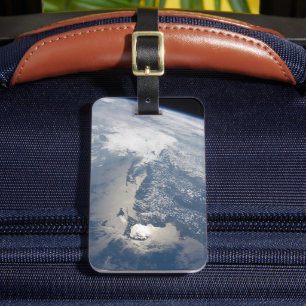 Sonnenuntergang an der Küste von Massachusetts. Gepäckanhänger