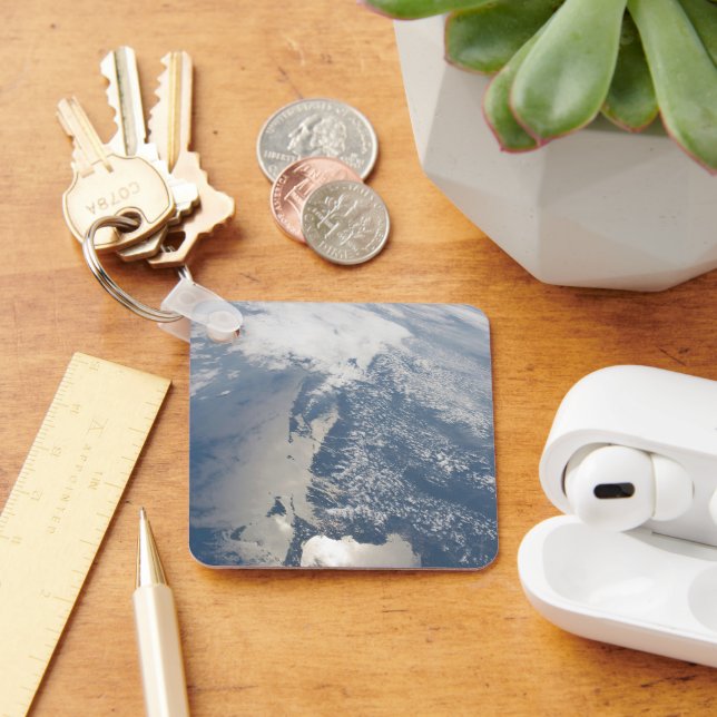 Sonnenuntergang an der Küste von Massachusetts. Schlüsselanhänger (Schreibtisch)