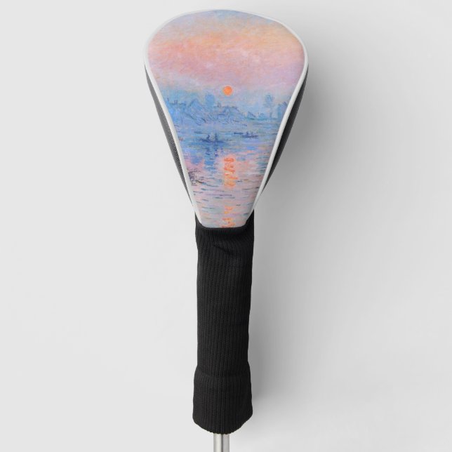 Sonnenuntergang an der Seine-Claude Monet Golf Headcover (Vorderseite)