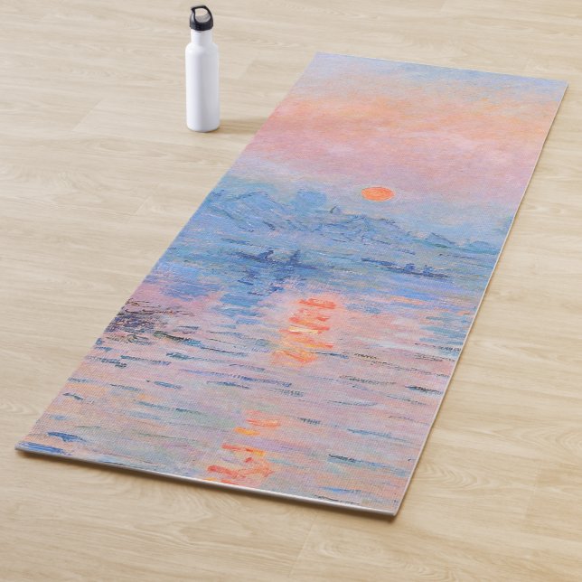 Sonnenuntergang an der Seine-Claude Monet Yogamatte (Beispiel)