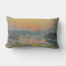 Sonnenuntergang an der Seine im Winter (Claude Mon