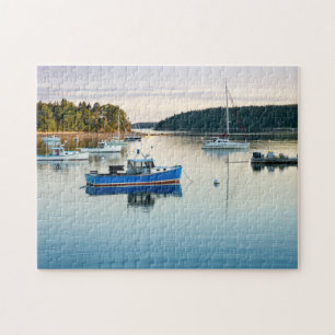 Sonnenuntergang an einer Maine Puzzle