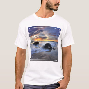 Sonnenuntergang an Kedonganan Strand T-Shirt