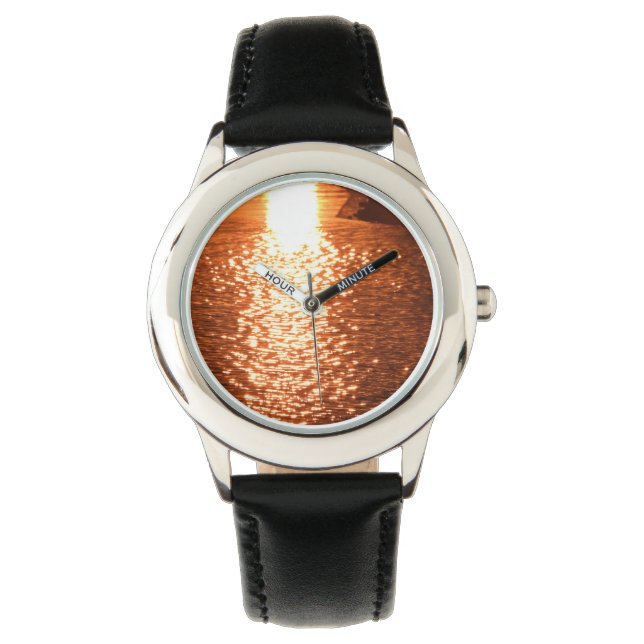 Sonnenuntergang Armbanduhr (Vorderseite)