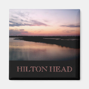 Sonnenuntergang auf Broad Creek Magnet