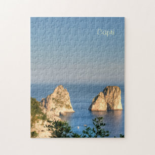 Sonnenuntergang auf Capri, Italien Puzzle