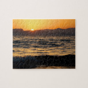 Sonnenuntergang auf dem Meer von Galiläa Puzzle