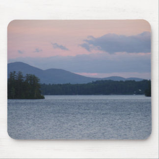 Sonnenuntergang auf dem See 2 Mousepad