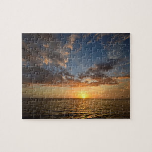 Sonnenuntergang auf dem Wasser - 8x10 - 110 pc Puzzle