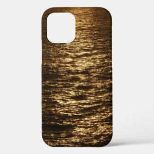 Sonnenuntergang auf dem Wasser Abstrakte Ozeanfoto Case-Mate iPhone Hülle