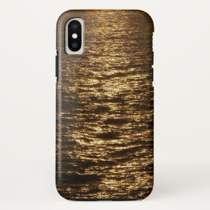 Sonnenuntergang auf dem Wasser Abstrakte Ozeanfoto Case-Mate iPhone Hülle