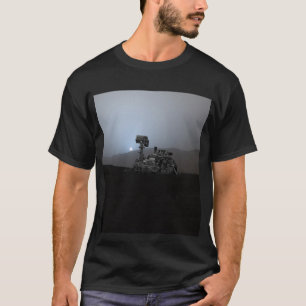 Sonnenuntergang auf den Mars Neugier Rover T-Shirt