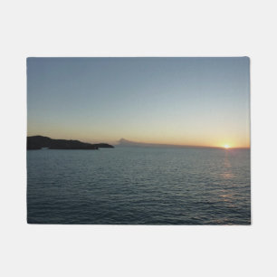Sonnenuntergang auf der Insel Antigua II Seascape Fußmatte