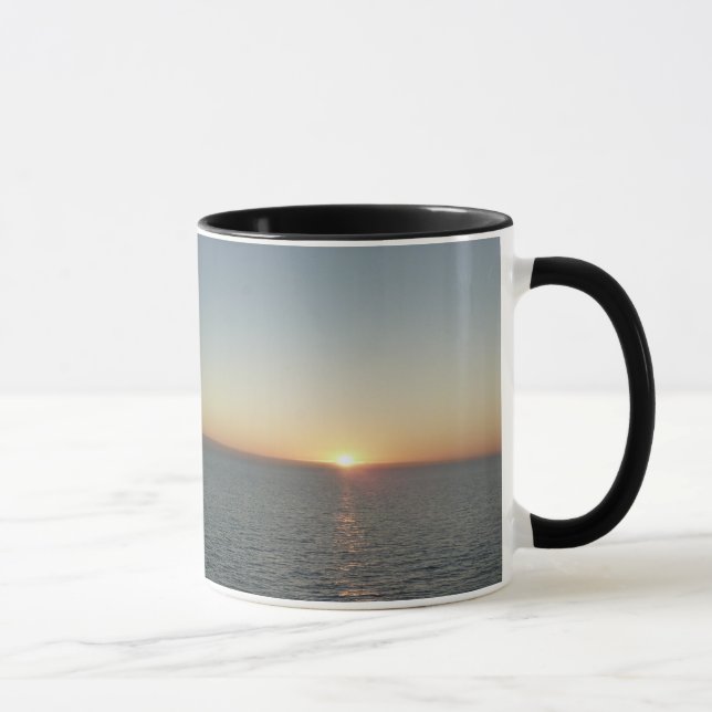 Sonnenuntergang auf der Insel Antigua II Seascape Tasse (Rechts)
