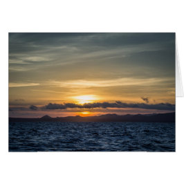 Sonnenuntergang auf der Insel Bartolome