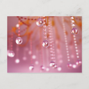 Sonnenuntergang auf der Kristallkarte Postkarte