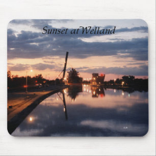 Sonnenuntergang auf der Mauspad von Welland