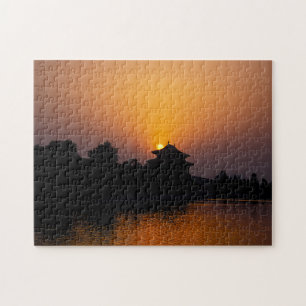 Sonnenuntergang auf der verbotenen Stadt - Peking, Puzzle