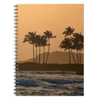 Sonnenuntergang auf Kauai Notizblock