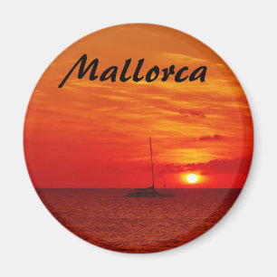Sonnenuntergang auf Mallorca - Souvenir Magnet
