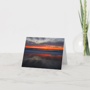 Sonnenuntergang auf Salz-Nebenfluss Karte