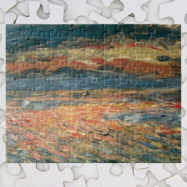 Sonnenuntergang auf See durch Pierre Renoir, Vinta Puzzle (Von Creator hochgeladen)