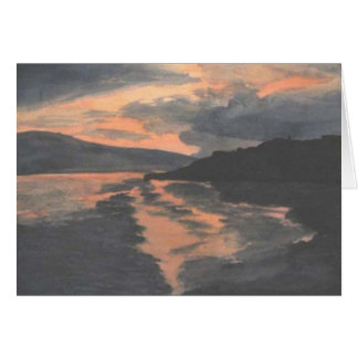 Sonnenuntergang auf Wasser