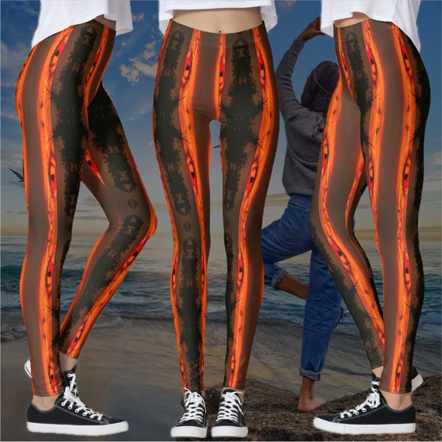 Sonnenuntergang Auge 2106 Leggings (Von Creator hochgeladen)