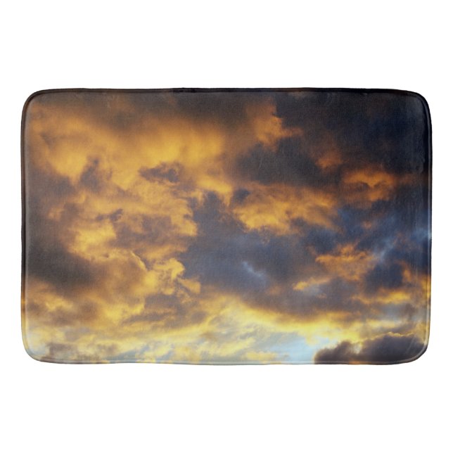 Sonnenuntergang Badematte (Vorderseite)