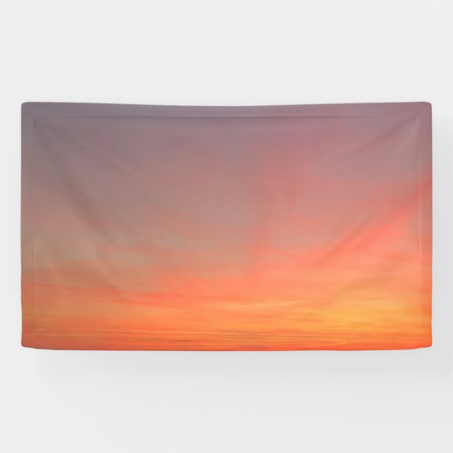 Sonnenuntergang-Banner Banner (Horizontal)