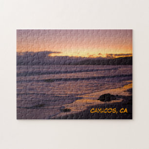 Sonnenuntergang bei Cayucos Puzzle