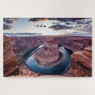 Sonnenuntergang bei Horsehoe Bend Puzzle