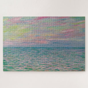 Sonnenuntergang bei Pourville, offene See 1882 – C Puzzle