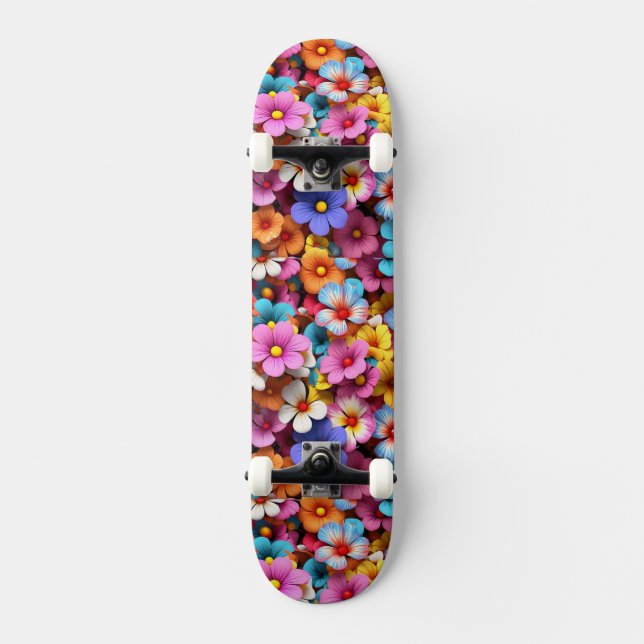 Sonnenuntergang Berge Landschaft Landschaft Skateb Skateboard (Vorderseite)