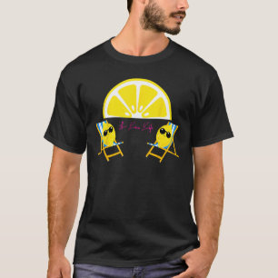 Sonnenuntergang Bliss Lemon Slice Sommerferien Lem T-Shirt