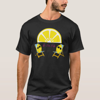 Sonnenuntergang Bliss Lemon Slice Sommerferien Lem T-Shirt