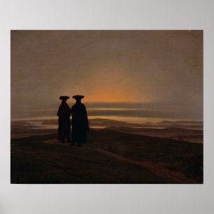 Sonnenuntergang c.1830-35 poster