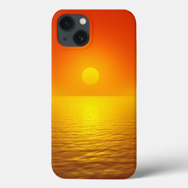 Sonnenuntergang Case-Mate iPhone Hülle (Rückseite)