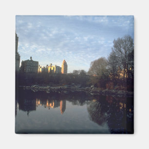 Sonnenuntergang-Central Park-Magnet Magnet