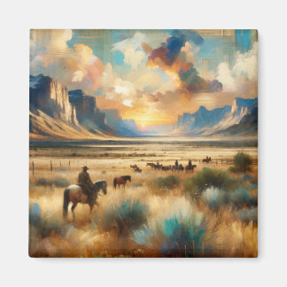 Sonnenuntergang Corral: Prairie Magnet