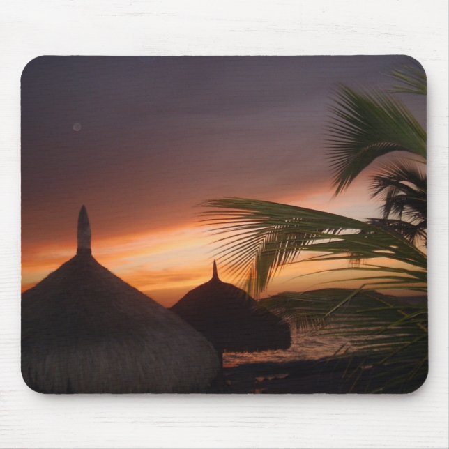 Sonnenuntergang der Schönheit Mousepad (Vorne)