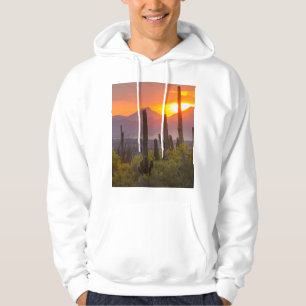 Sonnenuntergang der Wüste, Arizona Hoodie
