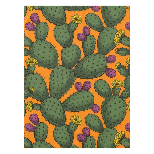 Sonnenuntergang der Wüste Tischdecke (Vorderseite)