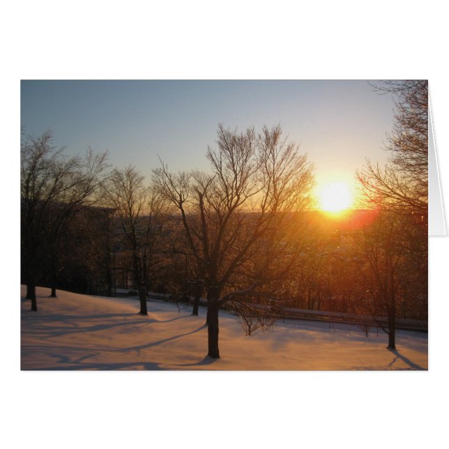 Sonnenuntergang des März bei RPI (Vorderseite (Horizontal))