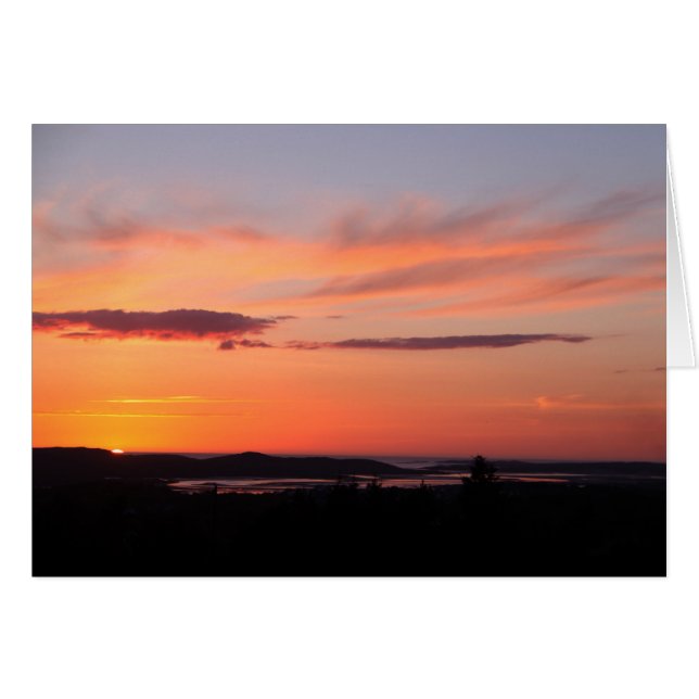 Sonnenuntergang Donegal (Vorderseite (Horizontal))