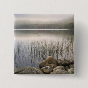 Sonnenuntergang durch Nebel über den Oberen Hadlo Button