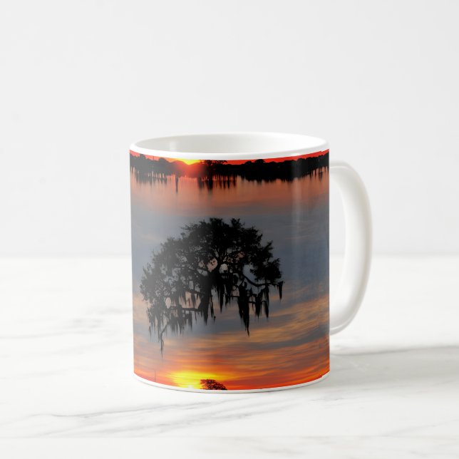 Sonnenuntergang: Ein Tea Lover Paradies Kaffeetasse (VorderseiteRechts)
