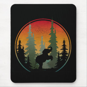 Sonnenuntergang Elefant Natur Landschaft Mousepad
